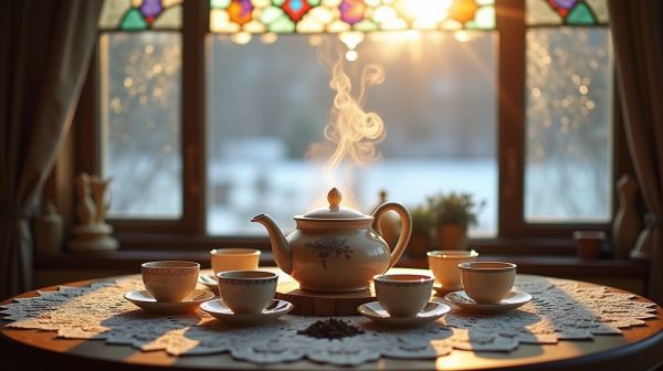 Faites de chaque matin de décembre une dégustation de thés