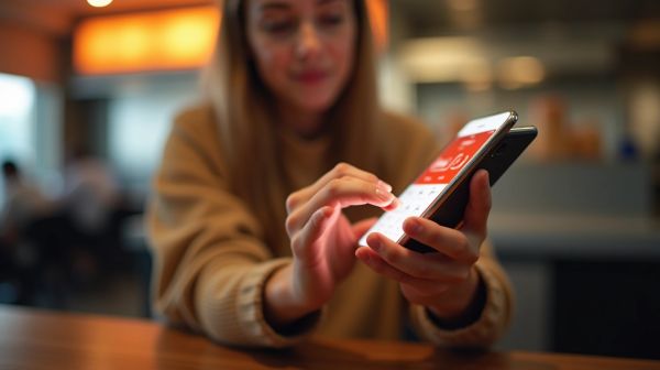 Optimiser sa commande avec l'application McDonald's